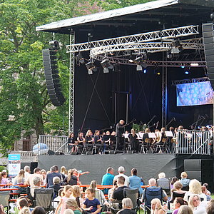 Konzert in einem Park