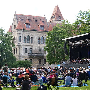 Konzert in einem Park